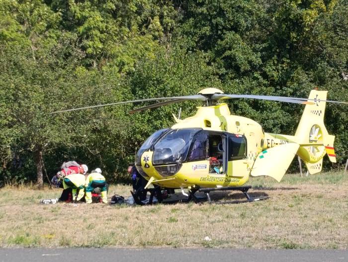 18 urteko mendizale bat 30 metroko altuera baterik erori da Anboton