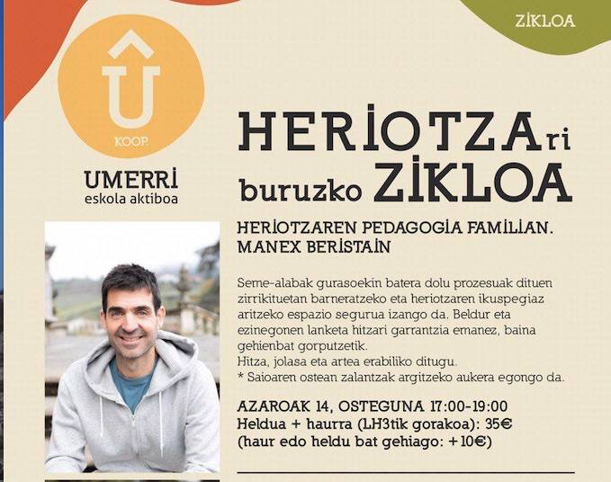 'Heriotzaren pedagogia familian'