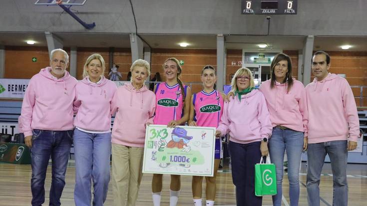 [ARGAZKI GALERIA] Tabirakok 1.000 euro batu ditu Bizkaiko Minbiziaren aurkako Elkartearentzat