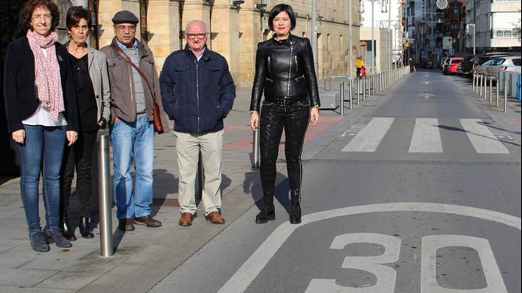 Durangoko trafikoaren abiadura orduko 30 kilometrora bajatuko dute, istripuak murrizteko asmoz