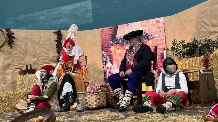 [ARGAZKI GALERIA] Olentzero eta Mari Domingi Durangaldera iritsi dira