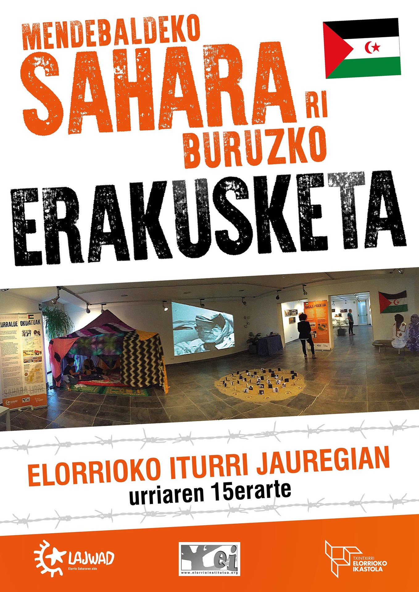 Sahararen aldeko erakusketa