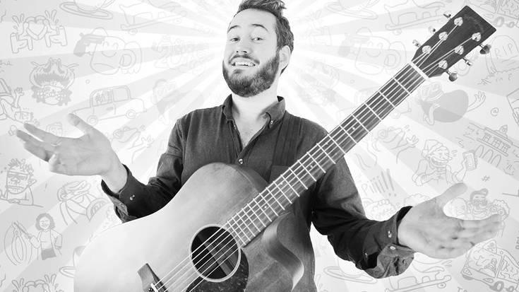 Ibon Belandiak musika eta umorea uztartuko ditu Plateruenean