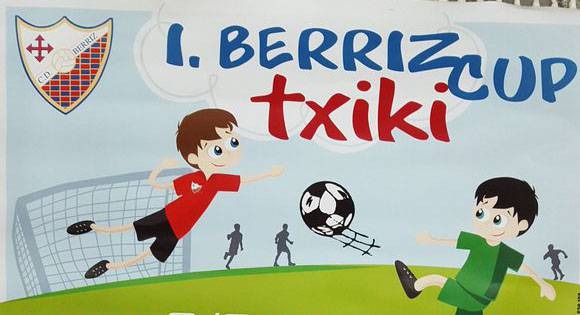 Gaztetxoen mailako Berriz Cup Txiki futbol torneoa jokatuko dute asteburuan