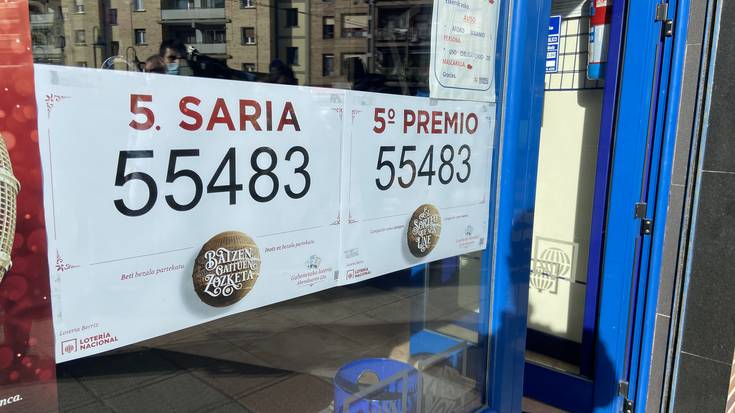 Loteriak 7.200.000 euro utzi ditu Berrizen