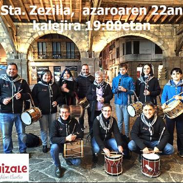 Santa Zezilia eguneko kalejira