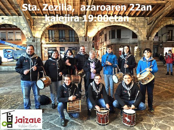 Santa Zezilia eguneko kalejira