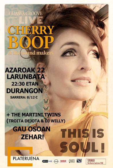 Kontzertua: Cherry Boop & The Sound Makers