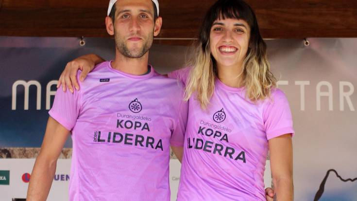 [SAILKAPENA]: Ander Jauregi eta Nora Narbaiza Durangaldeko Kopako lider