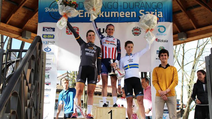 Megan Guarnier estatubatuarrak irabazi du Durangoko klasikoa