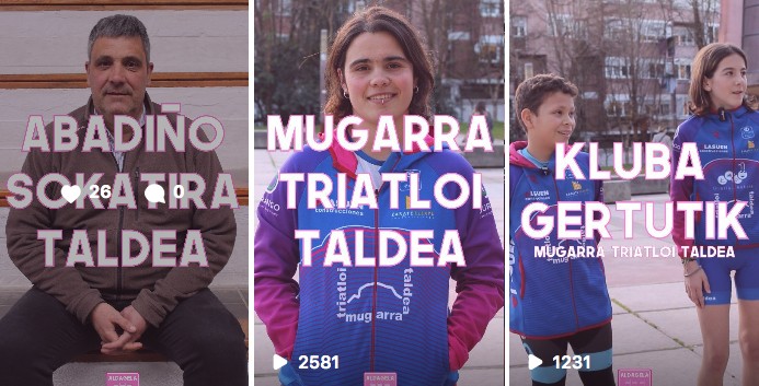 Durangaldeko kirolariak gertuagotik ezagutzeko 'Aldagela' sortu dute