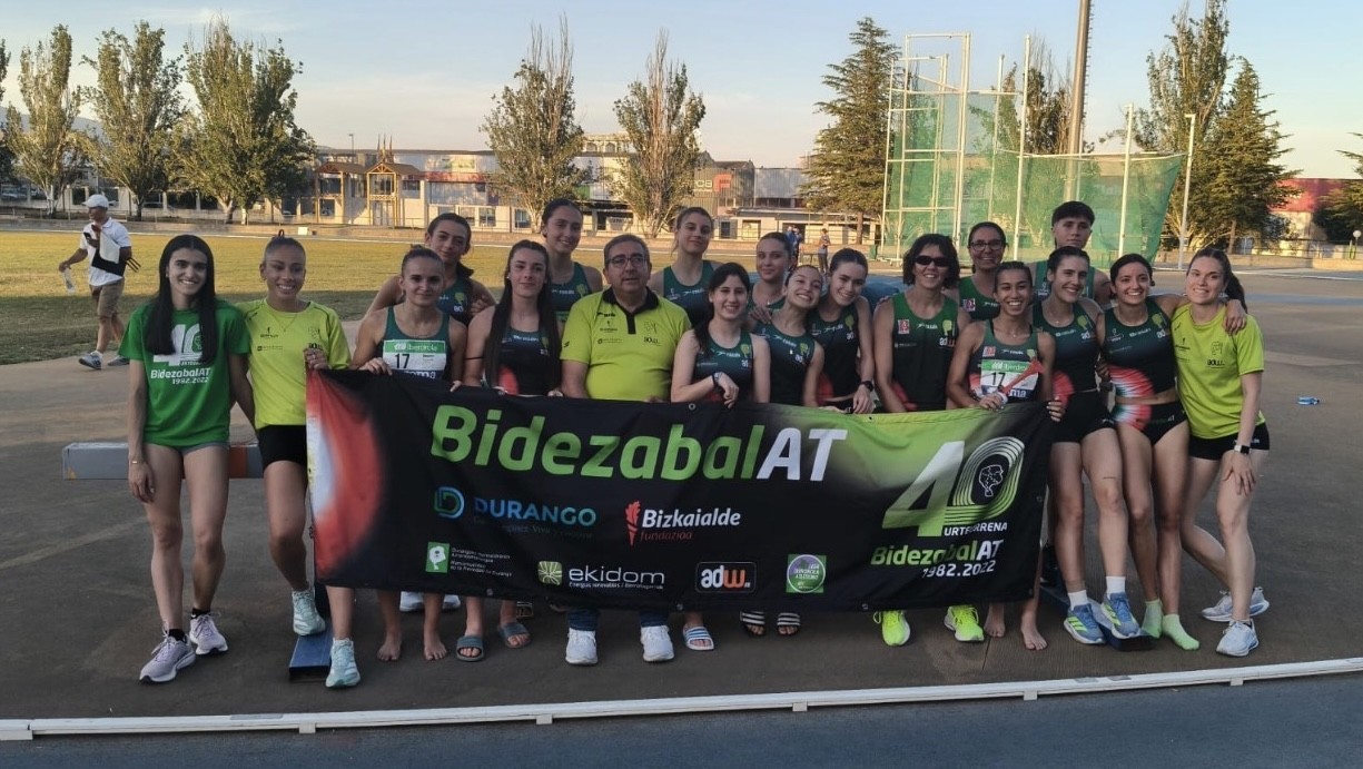 Bidezabal atletismo taldeak Lehenengo Mailari eutsi dio