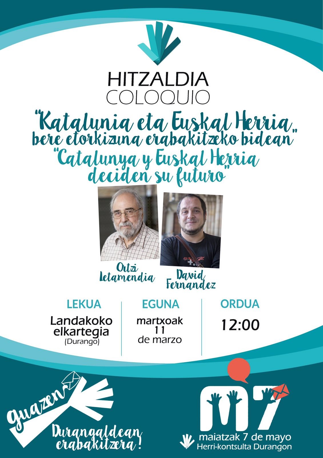 MARTXOAK 11.HITZALDIA
