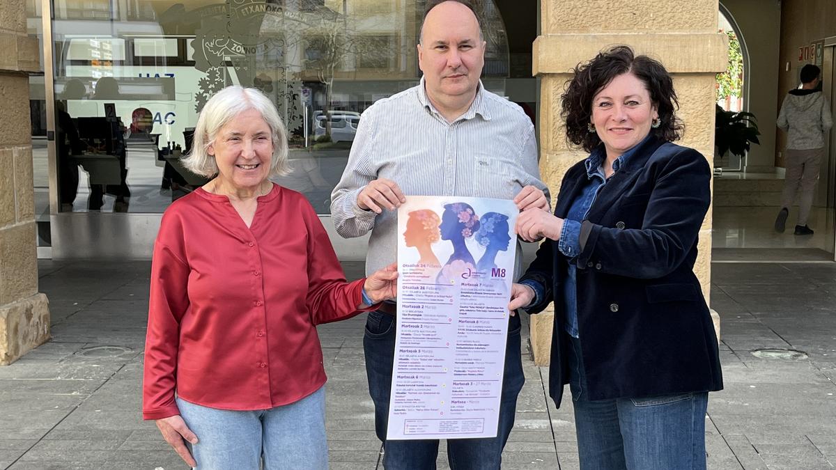 [EGITARAUA] Martxoaren 8ari begirako egitarau zabala aurkeztu dute Zornotzan