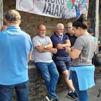 [EGITARAUA]: Tortilla txapelketa, ardi moztaileak eta Zornotzako otxotea, San Antonio auzoko jaietan