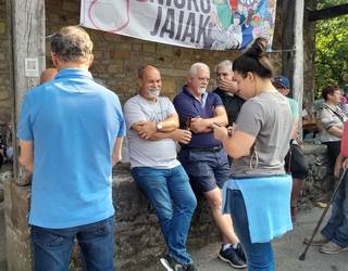 [EGITARAUA]: Tortilla txapelketa, ardi moztaileak eta Zornotzako otxotea, San Antonio auzoko jaietan