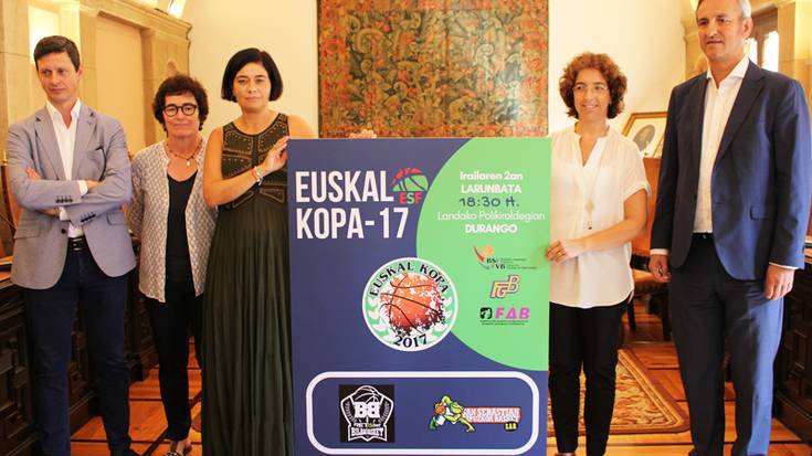 Bilbao Basket eta Gipuzkoa Basket Euskal Koparen bila ariko dira Durangon