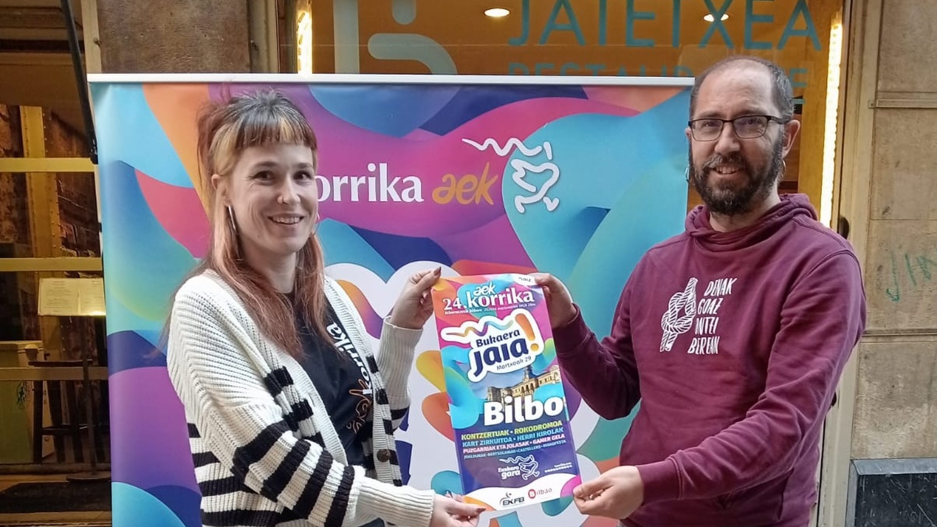 [EGITARAUA]: Ekitaldi eskaintza zabala Bilbon, Korrika amaierako jai erraldoian