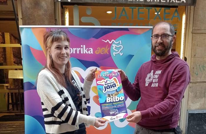 [EGITARAUA]: Ekitaldi eskaintza zabala Bilbon, Korrika amaierako jai erraldoian