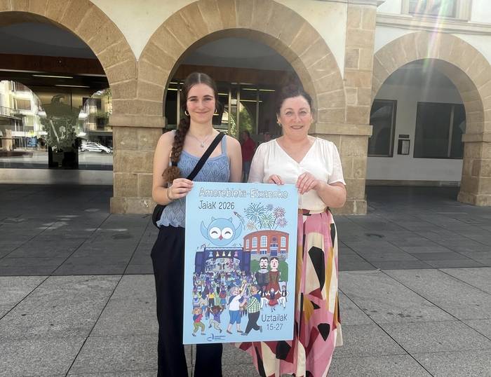 Adinekoen bizipenetan oinarritutako kartel batek iragartzen ditu Zornotzako jaiak