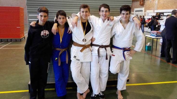 Judoka gazteak onenen artean izateko borrokan