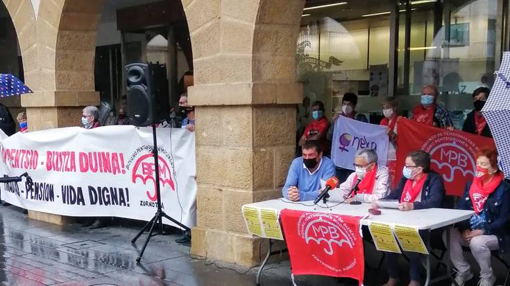 Lana, pentsioak eta bizitza duina lemapean manifestazioa egingo dute Zornotzan