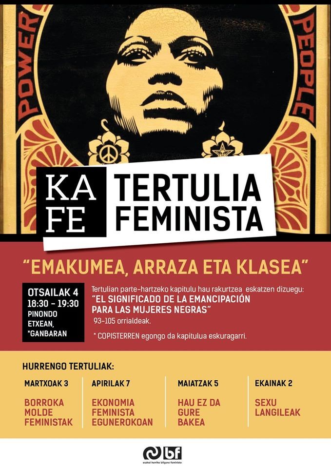 Otsailaren 4an hasiko ditugu kafe tertulia feministak