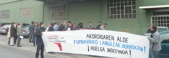 Greba mugagabea hasi dute Fumbarrin
