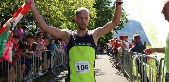 Ekaitz Kortazar irabazle eta David Rua bigarren, Aretxabaletako krosean