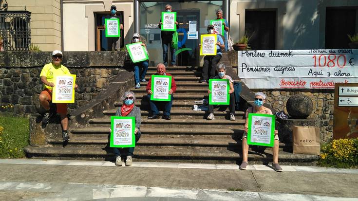 Bilboko manifestaziora joaterik ez dutenez, Durangaldeko pentsiodunak herrietan mobilizatuko dira