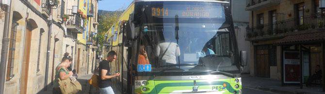 Ospitalerako autobusa Elorriora ere ailegatuko da
