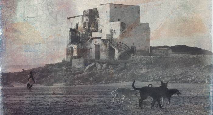 'Essaouira: haize uria', Gorritiren erakusketa, Parra tabernan 