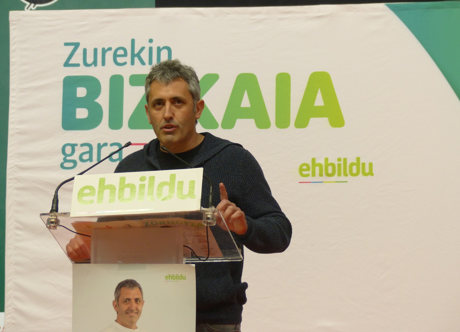 Zornotzako EH Bilduren mahai politikoak Ander Uriarte proposatu du udal hauteskundeen zerrendaburu izateko