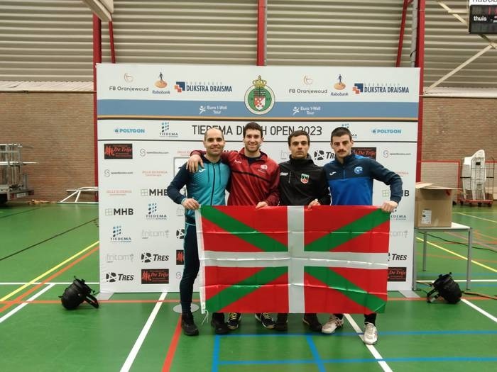 Aitor Arabiourrutia Euro1WAll tourreko Herbeheretako openean aritu da