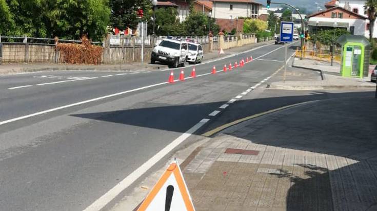 Kamioi astunei BI336 errepidetik pasatzea eragozteko kontrolak egingo ditu Abadiñoko udaltzaingoak