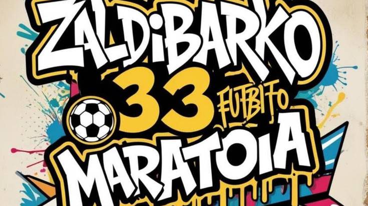 Zaldibarko futbito maratoian parte hartzeko izen-ematea abian dago