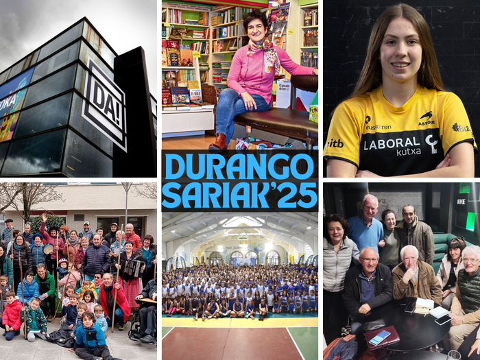 Asun Lopezi eman diote Durango Sari Berezia, aurten