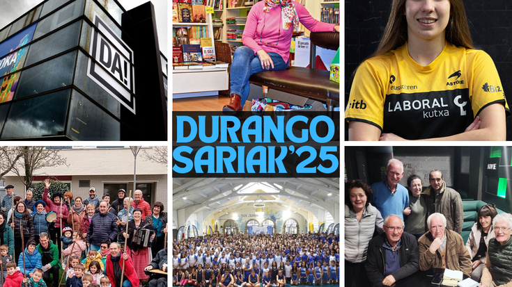 Asun Lopezi eman diote Durango Sari Berezia, aurten