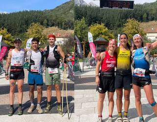 Julen Garmendia eta Ainara Arkarazo  nagusi Mañaritik Atxetaran