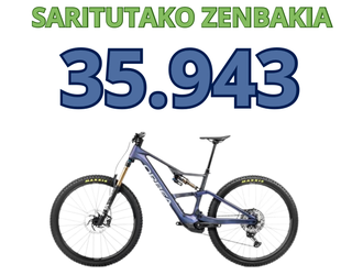 35.943 zenbakiak irabazi du Durango Rugby Taldearen bizikleta elektrikoaren zozketa