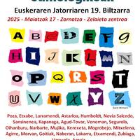 Euskararen hiztegi etimologikoak. Euskararen jatorriaren 19. biltzarra