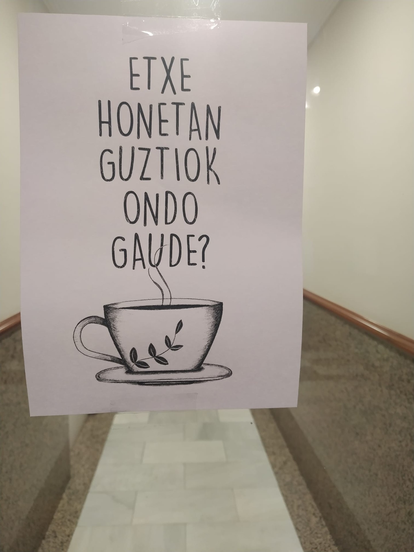 Egunotan Durangoko portaletan agertu diren kartelek badute erantzuna