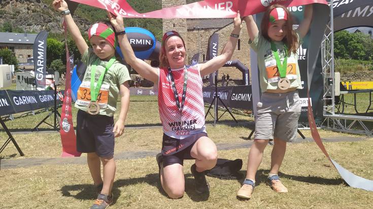 [BIDEOA] Oihana Azkorbebeitiak Munduko Kopako Garmin Epic Trail lasterketa irabazi du, Katalunian