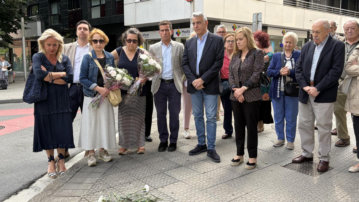 [BIDEOA]: Jesus Mari Pedrosa gogoratu dute, ETAk hura hil zuen leku berean