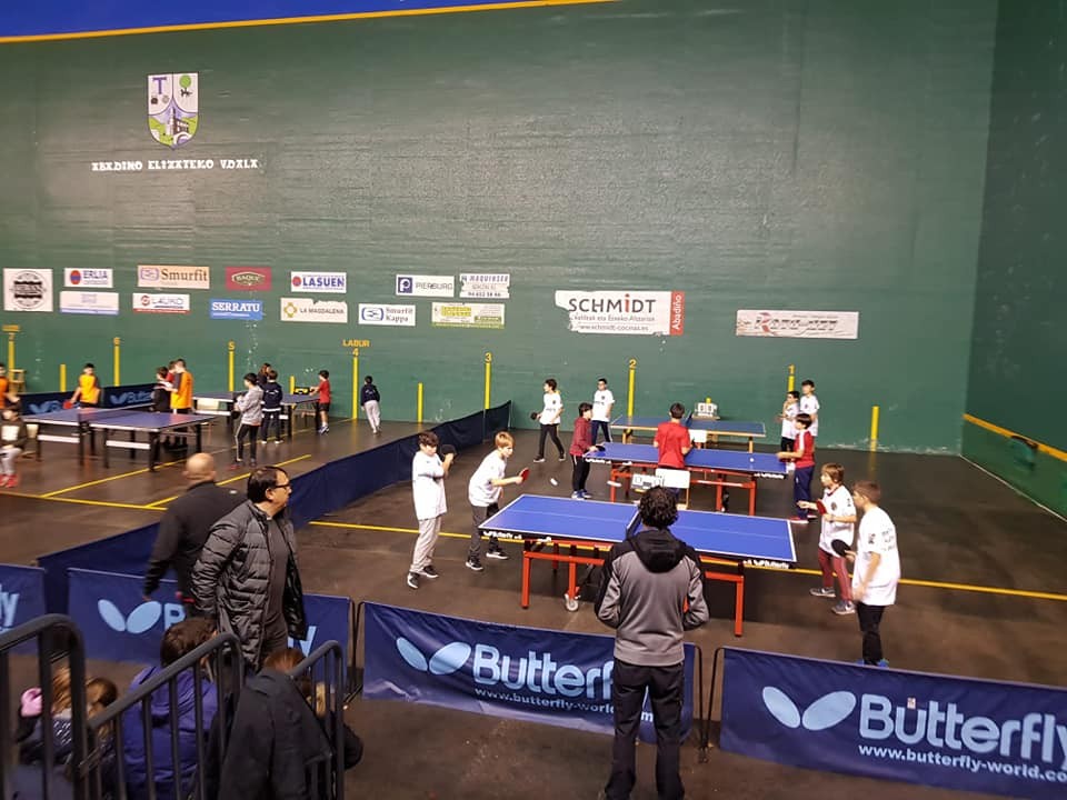 Gabonetako mahai-tenis txapelketa egingo dute Abadiñon, lehen aldiz