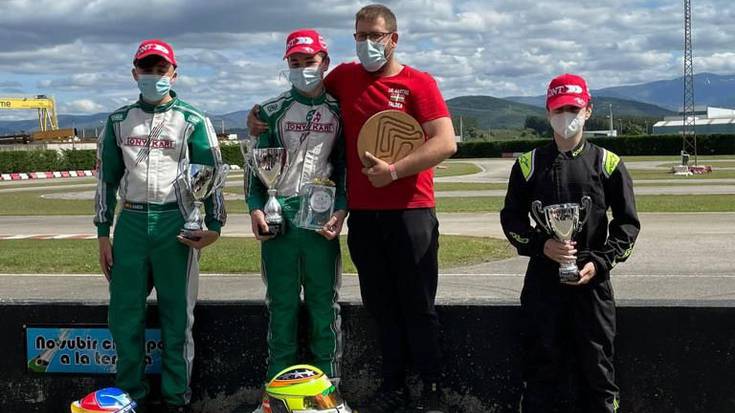 Ioritz Zalloetxebarria zornotzarrak garaipenarekin hasi du kart-en Gaztela Leongo txapelketa