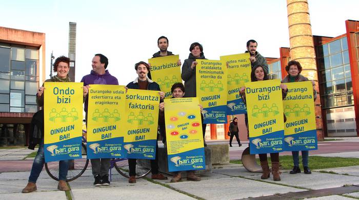Zapaturako herri-programa egiten hasteko lehen batzarra deitu du Durangoko EH Bilduk 