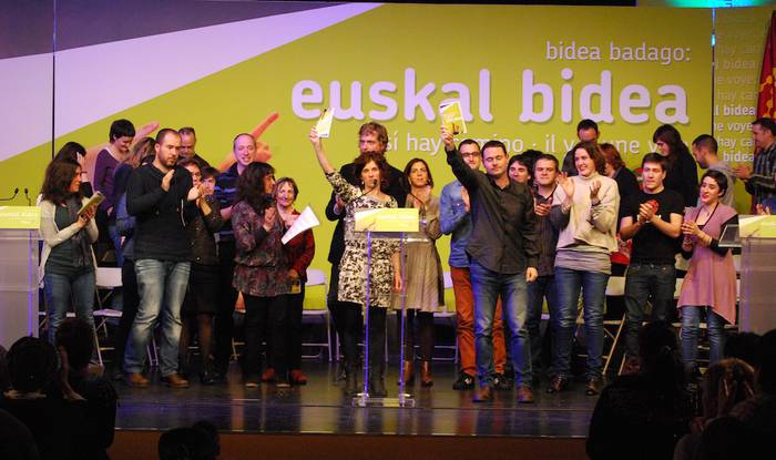 Independentziarako Euskal Bidea aurkeztuko du EH Bilduk, eguaztenean