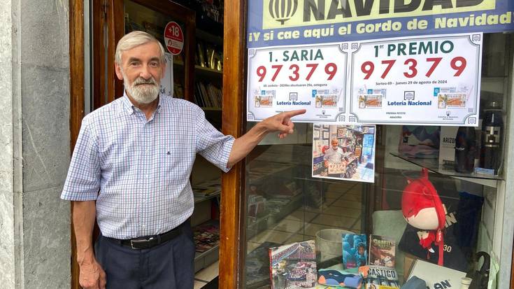 "Azken bi urteotan loteria erostera datozenen kopurua hirukoiztu egin dela igarri dugu"