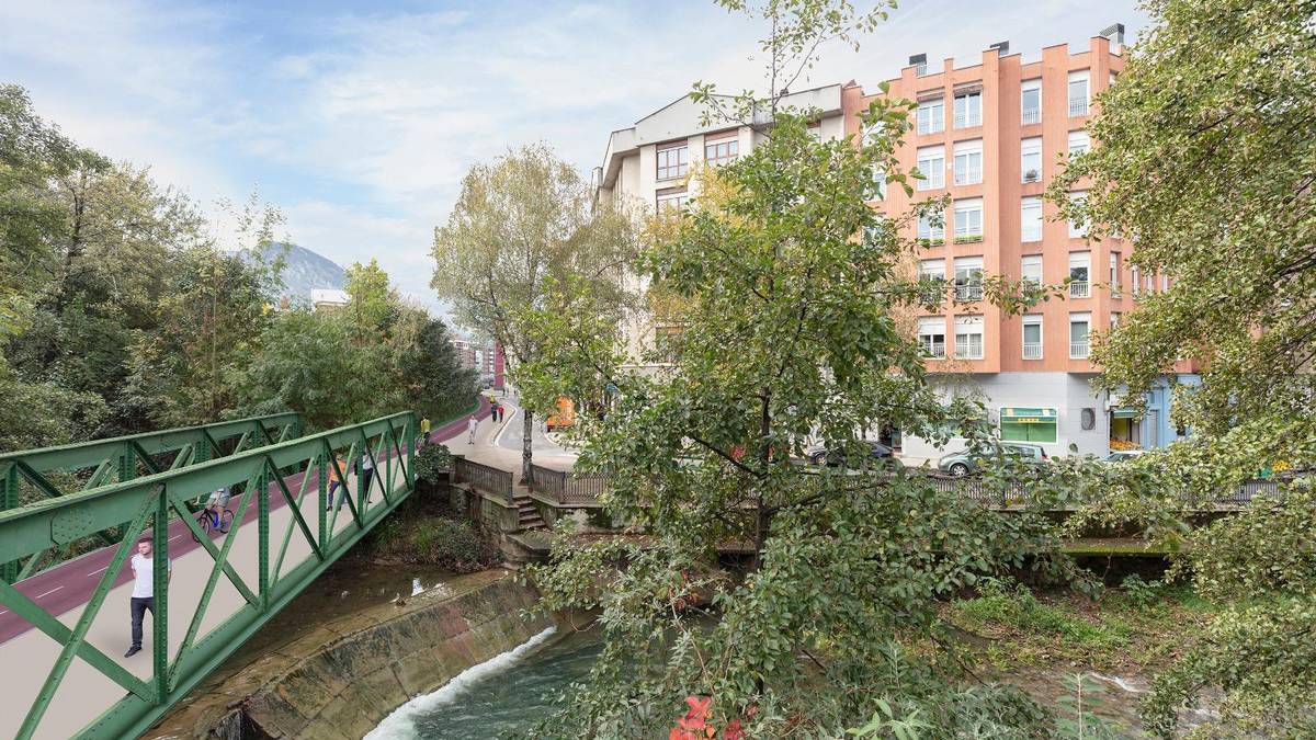 Azken txanpa trenbide zaharra bide berde izan dadin